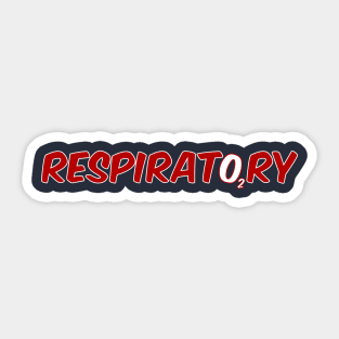 Respiratory O2 Sticker